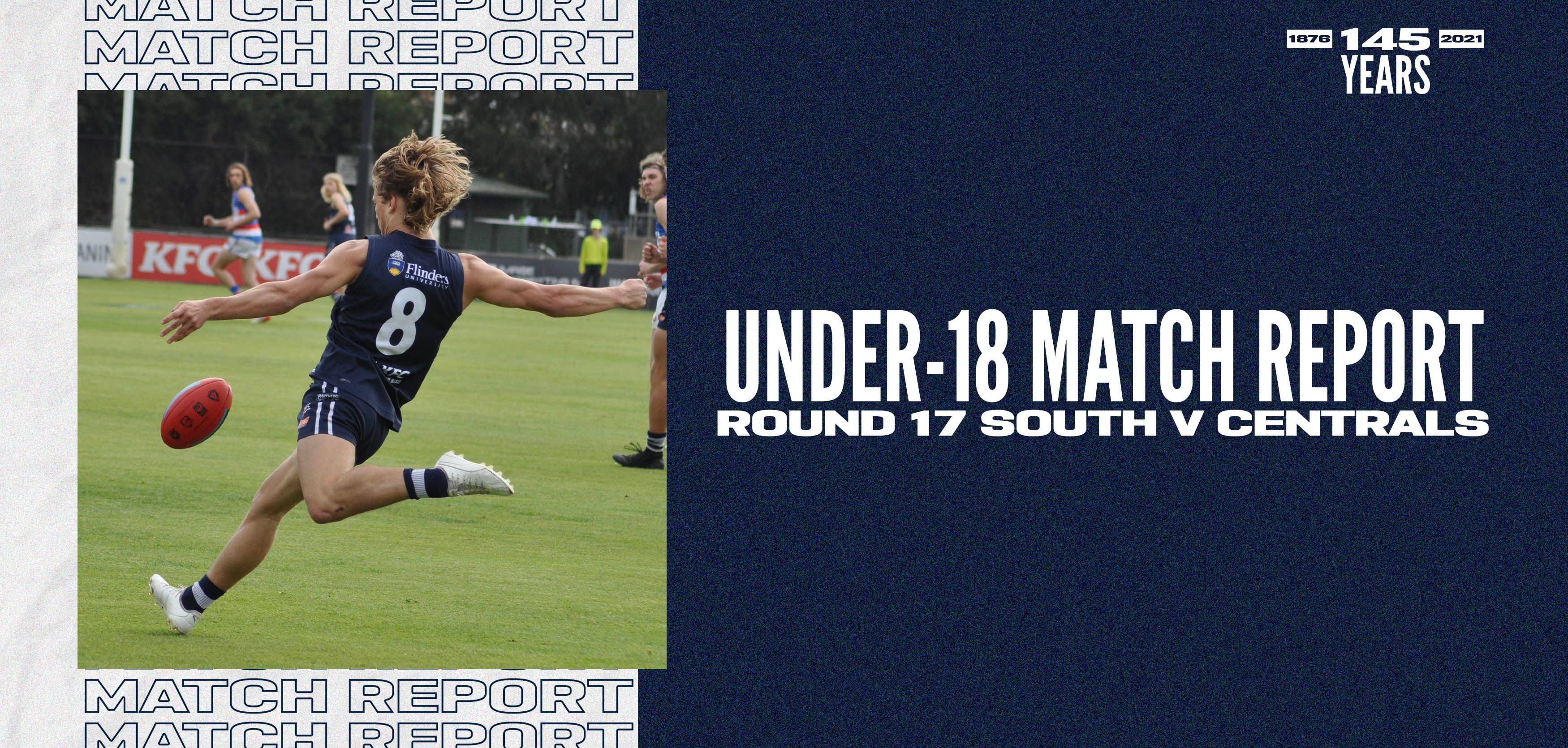 Under-18 Match Report: Round 17 vs Central District Under-18 Match Report: Round 17 vs Central District